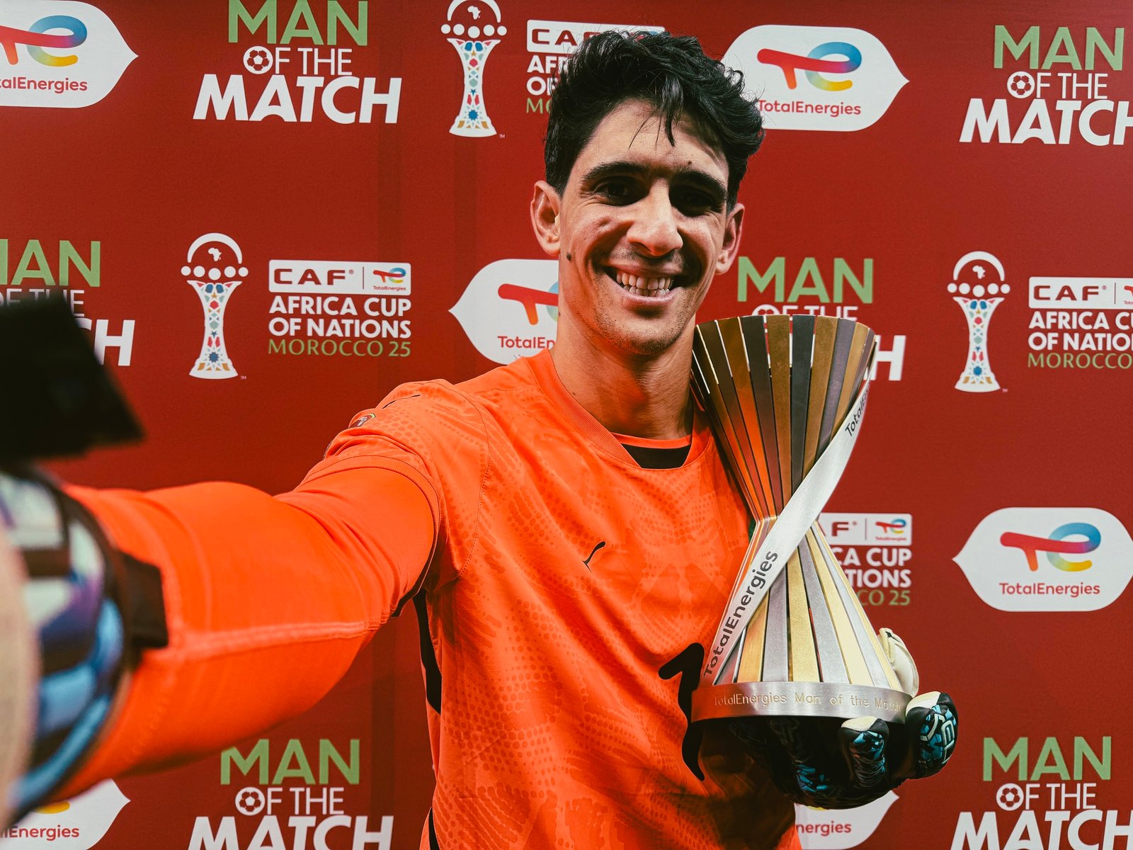 Goalkeeper Yassine Bounou was the hero Morocco and was name Man of the Match