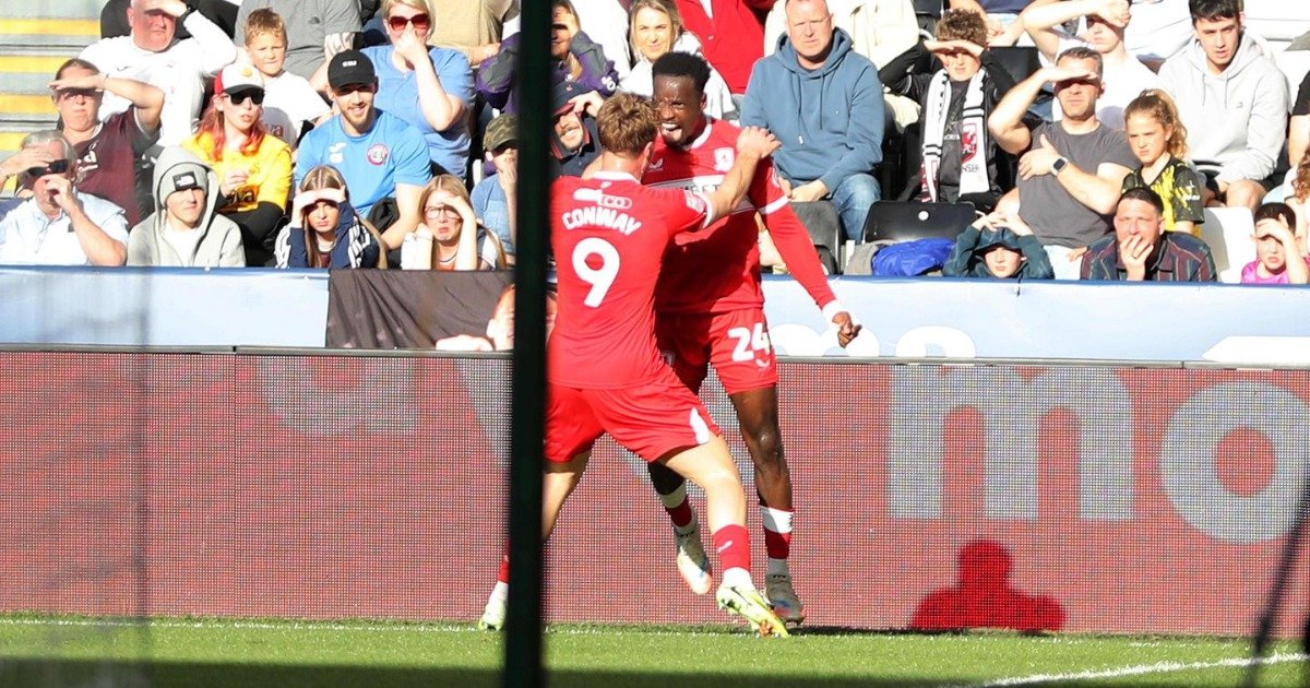 Alex Bangura scores in Middlesbrough's draw at Swansea