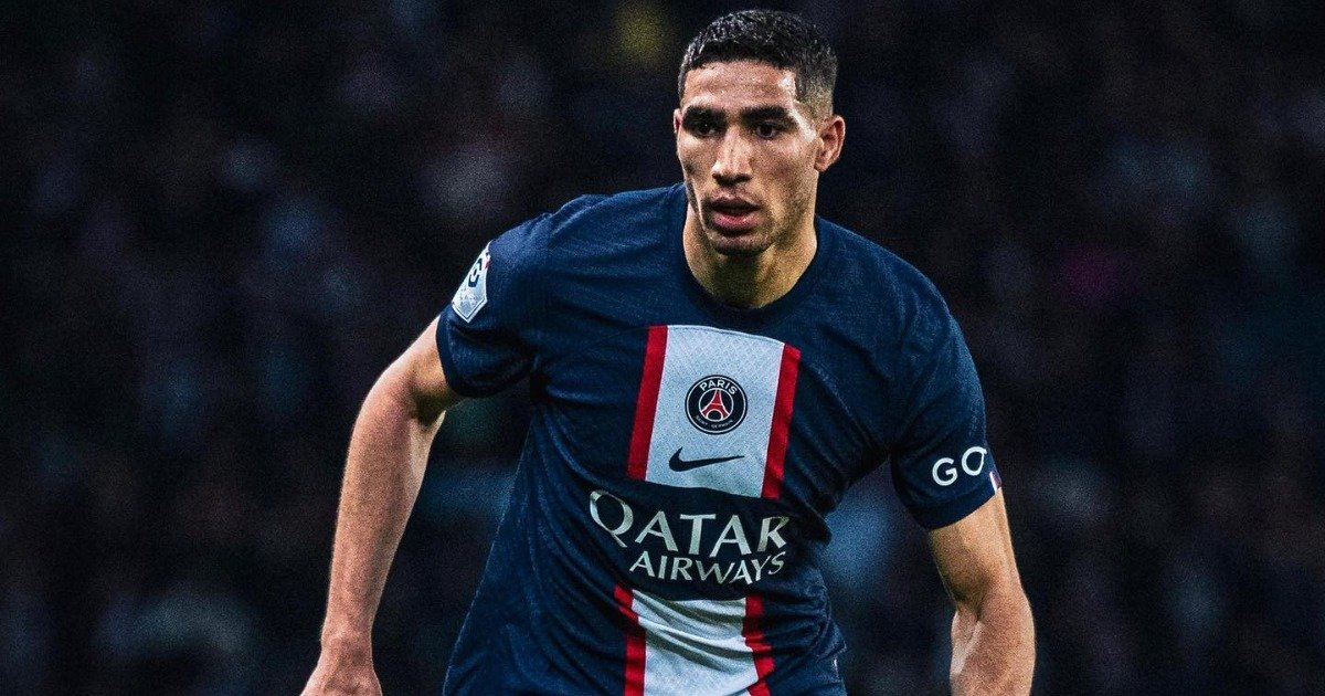 Moroccan international Achraf Hakimi helps PSG retain the Champions League title