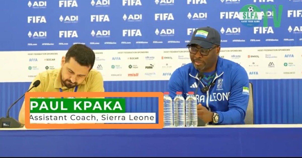 Ex-Leone Stars Assistant Coach Kpaka Reflects on "Proud and Resilient" National Team Journey