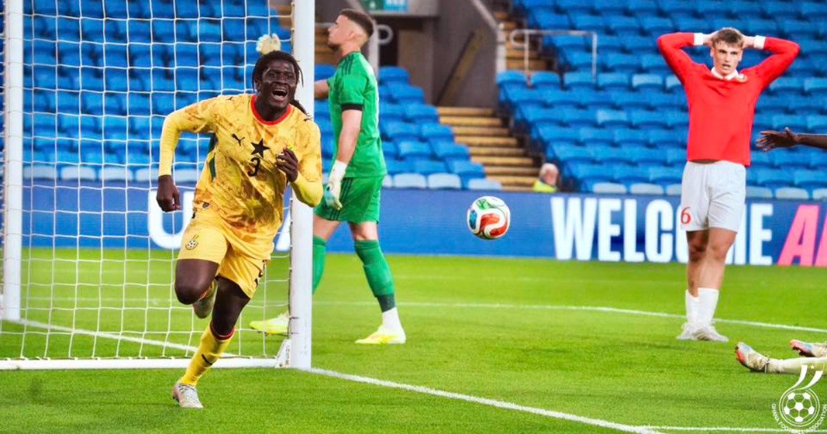 Yirenkyi scores in Ghana's draw against Wales in a pre-World Cup match