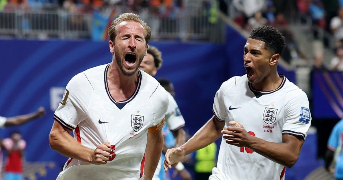 England leave it late to beat DR Congo, set up Mexico showdown