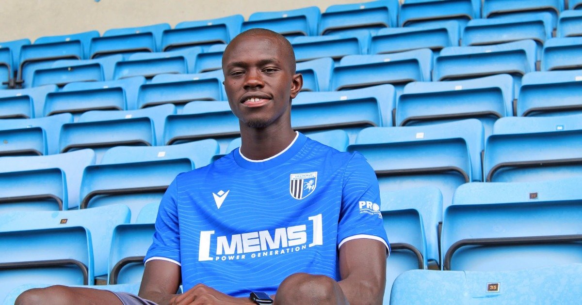 Gillingham sign Gambian striker Lamin Sillah